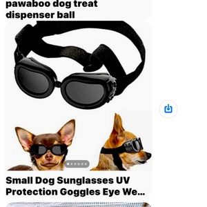 Dog glasses UV protectors